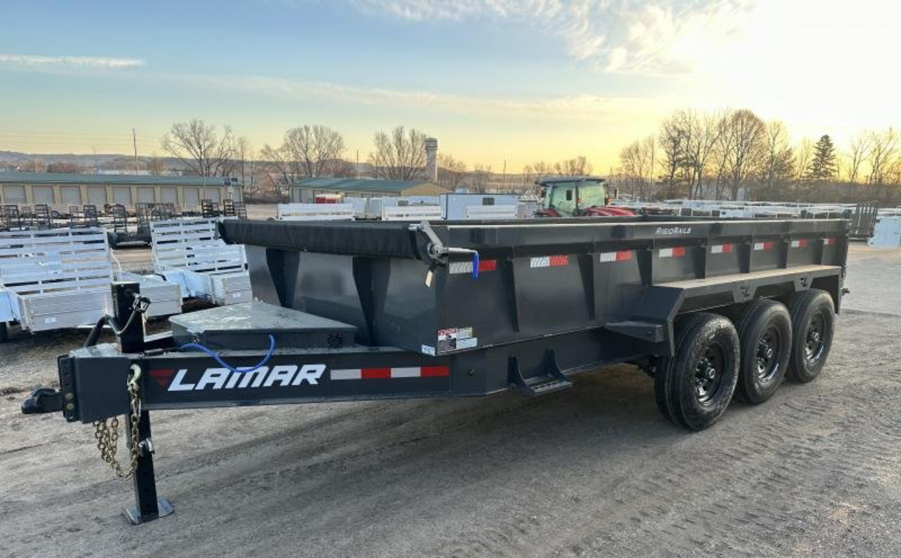 Lamar Triple Axel Dump Trailer